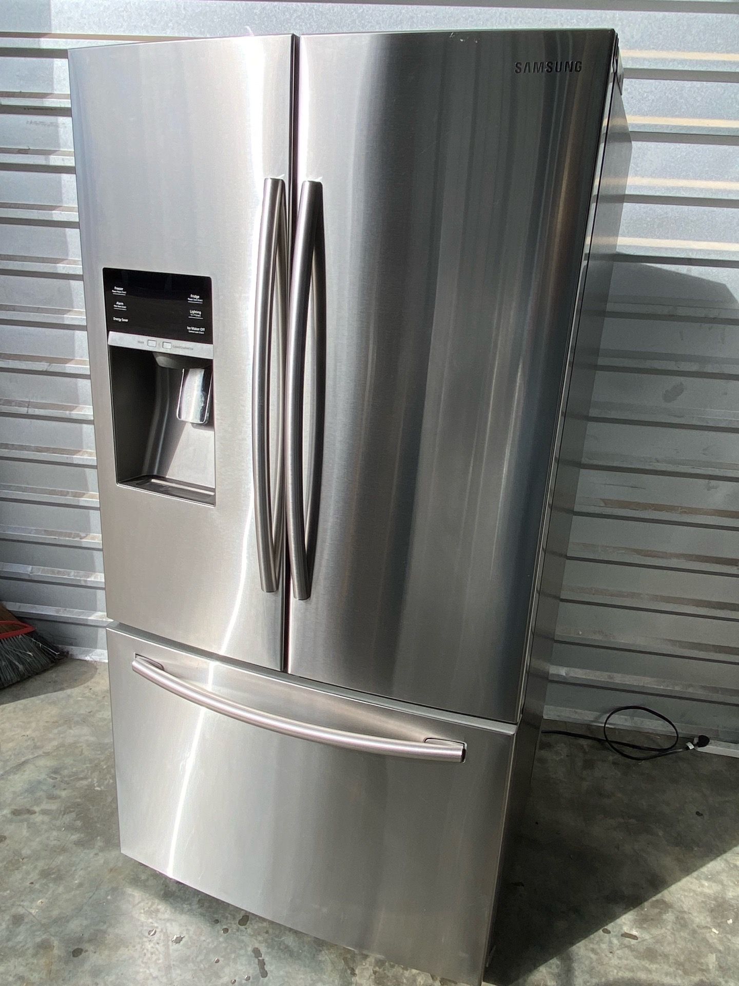 Great Samsung refrigerator French door stainless steel