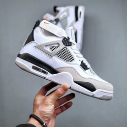 Jordan 4 Military Black 100