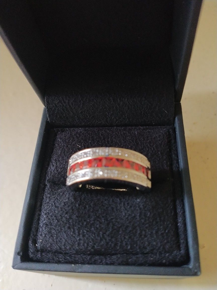 Silver 925 Diamond Ring Jewelry