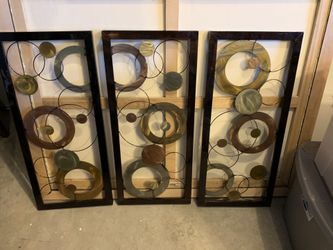 Aluminum wall artwork