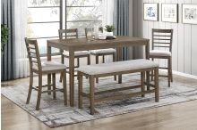 JUST ARRIVED COUNTER HEIGHT DINING TABLE SET