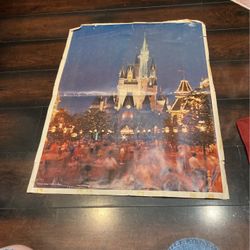 “Cinderella Castle” Poster Walt Disney World