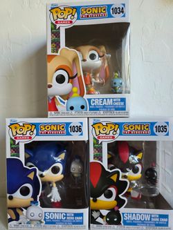 Funko Pop Sonic The Hedgehog Collection