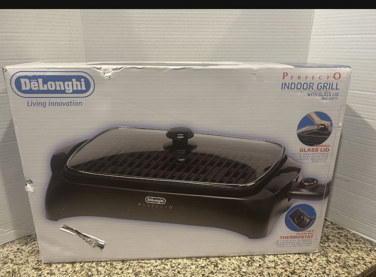 Delonghi Perfecto Indoor Grill New In Box for Sale in Surprise AZ OfferUp