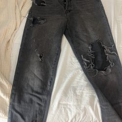 Forever 21 Boyfriend Jeans Distressed 