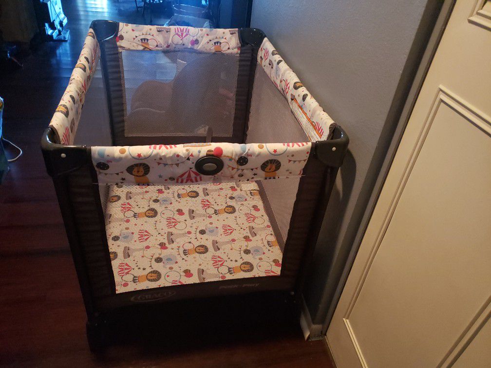 Clean Convertible Car Seat And Playpen