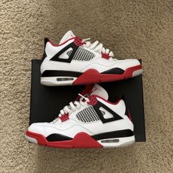 Jordan 4 Retro Fire Red