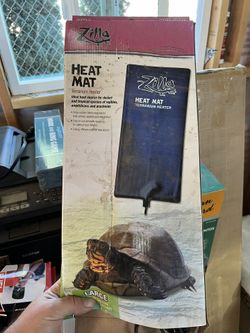 Zilla Terrarium Heat Mats Black Large, 50-60 Gallon, 24 Watt