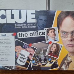 New/Sealed!! CLUE The Office Edition Board Game Hasbro 