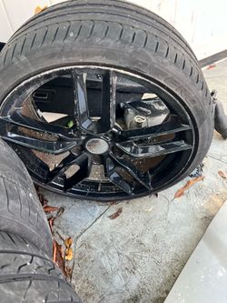Corvette C7 Z51 Wheels & Tires – 19”/20” Set of 4