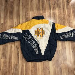 Vintage Notre Dame Puffer Jacket