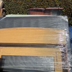 Full Bed With Like. New Mattress 