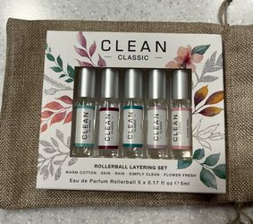 CLEAN Classic Rollerball Layering Set Parfume
