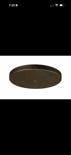 Progress Lighting P8403-20 Antique Bronze Accessory Canopy