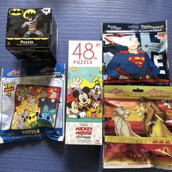 5- 48 Piece Children’s Puzzles