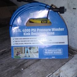 25ft 4000Psiptessurewasher Hose