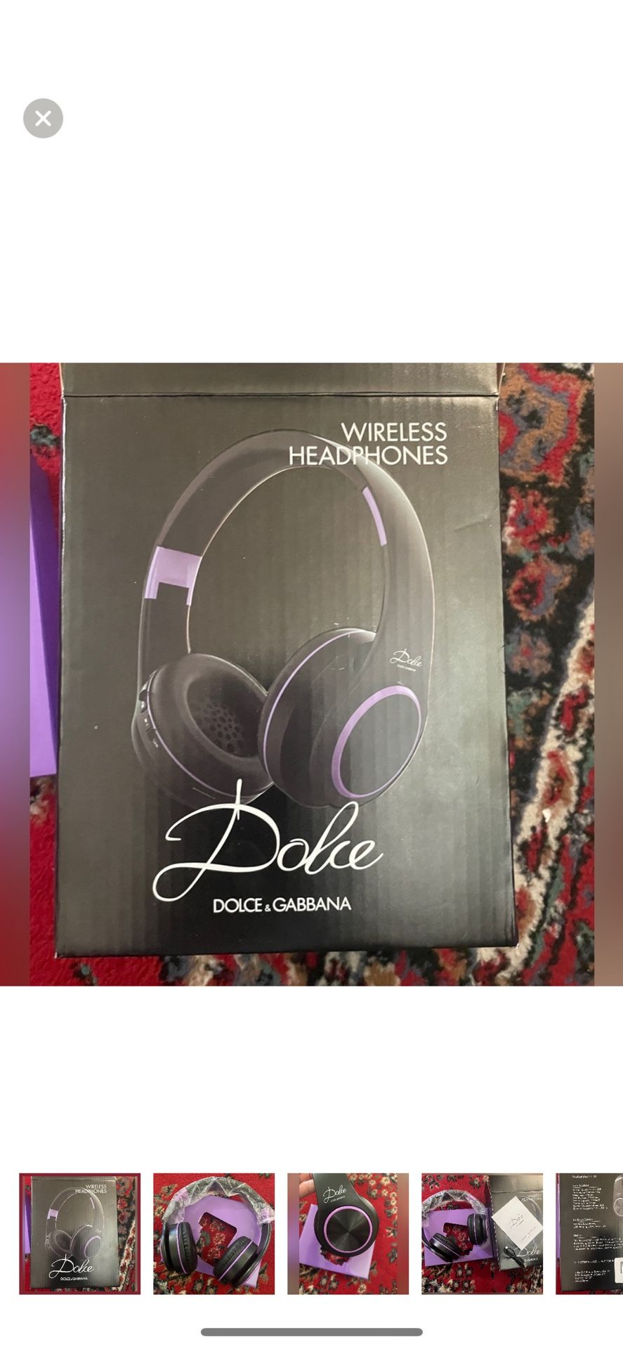 Dolce & Gabbana Headphones