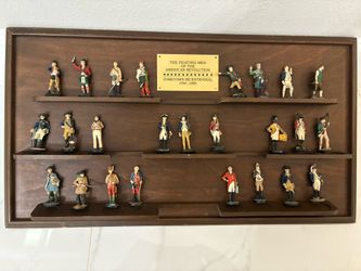Fighting Men Of The American Revolution Sculpture Figured