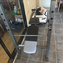 Leg Extension And Chest Bench 
