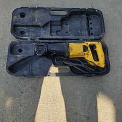 DEWALT Reciprocating Saw, specifically the DWE304