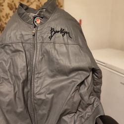 Original Leather Brooklyn Bomber Jacket.