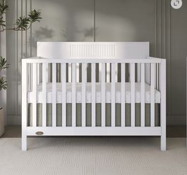 White Baby Crib