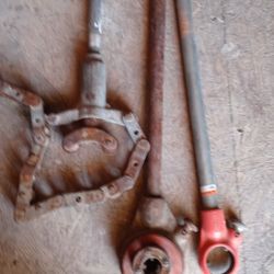 Cast Iron Snap Cutters And Threaders