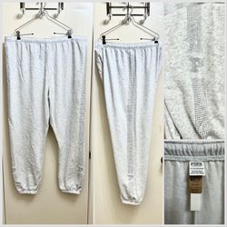 NWT Victoria’s Secret P I N K Everyday Fleece Rhinestone Embellished High-Waist Sweatpants Size XXL
