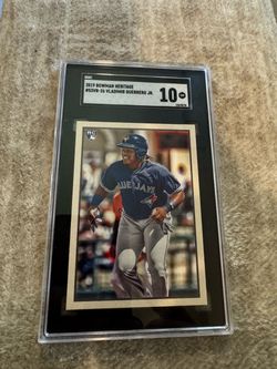 2019 Bowman Heritage #53VR-26 Vladimir Guerrero Jr RC graded