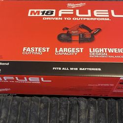 Milwaukee Fuel M18 Compact Bandsaw  Tool Olny  