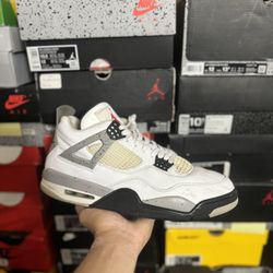 2016 Jordan White Cement 4s size 12 USED