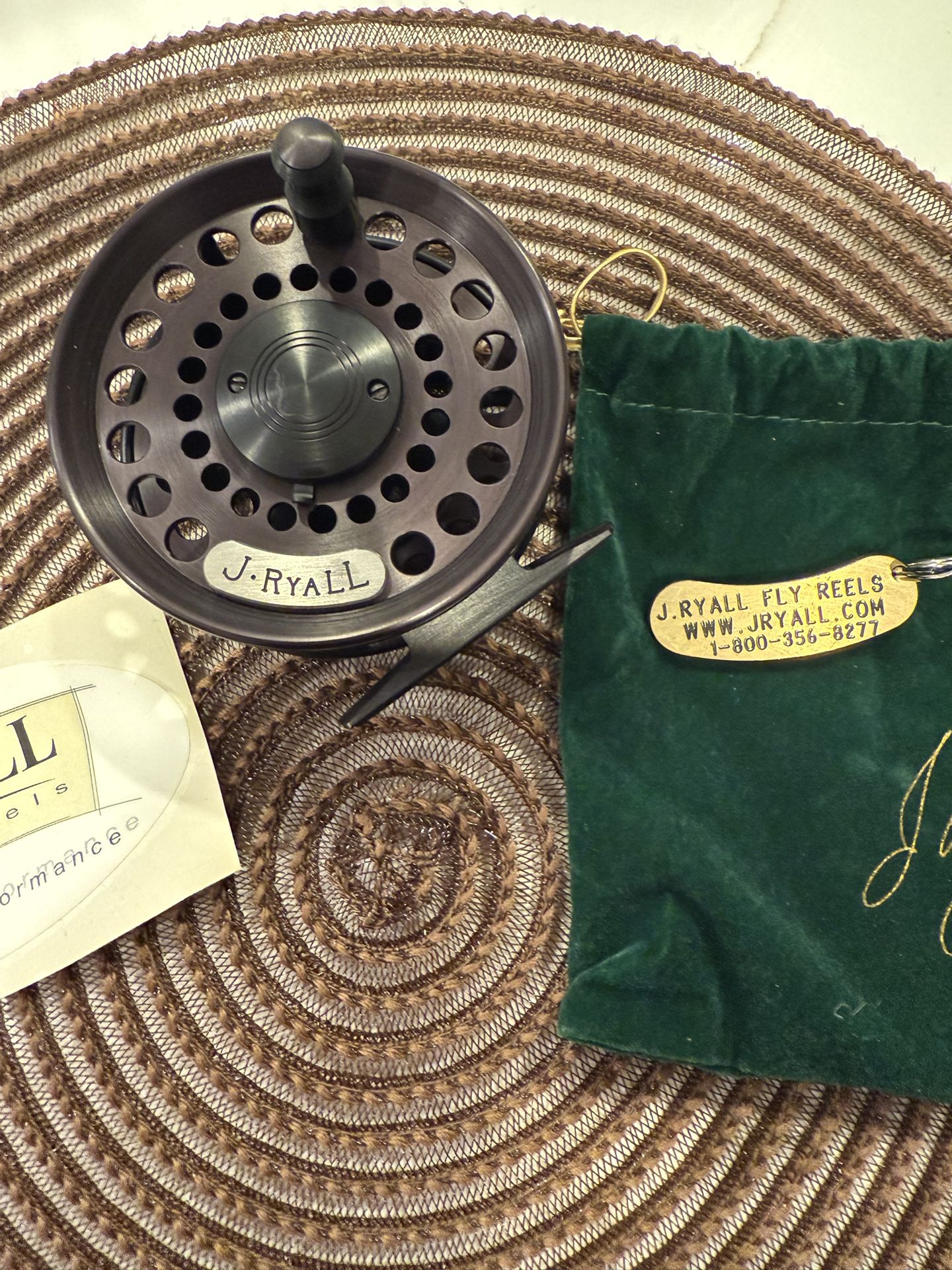 Rare Collectors J. Ryall #8 Fly Fishing Reel