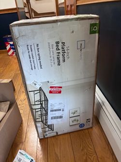 Queen bed frame never used