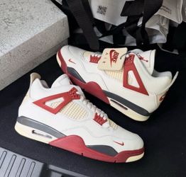 Nike Bike Air Jordan 4 X Nigel Sylvester White Red Brick By Brick Size 13 MEN