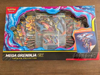 Pokemon TCG Mega Greninja ex Premium Collection box