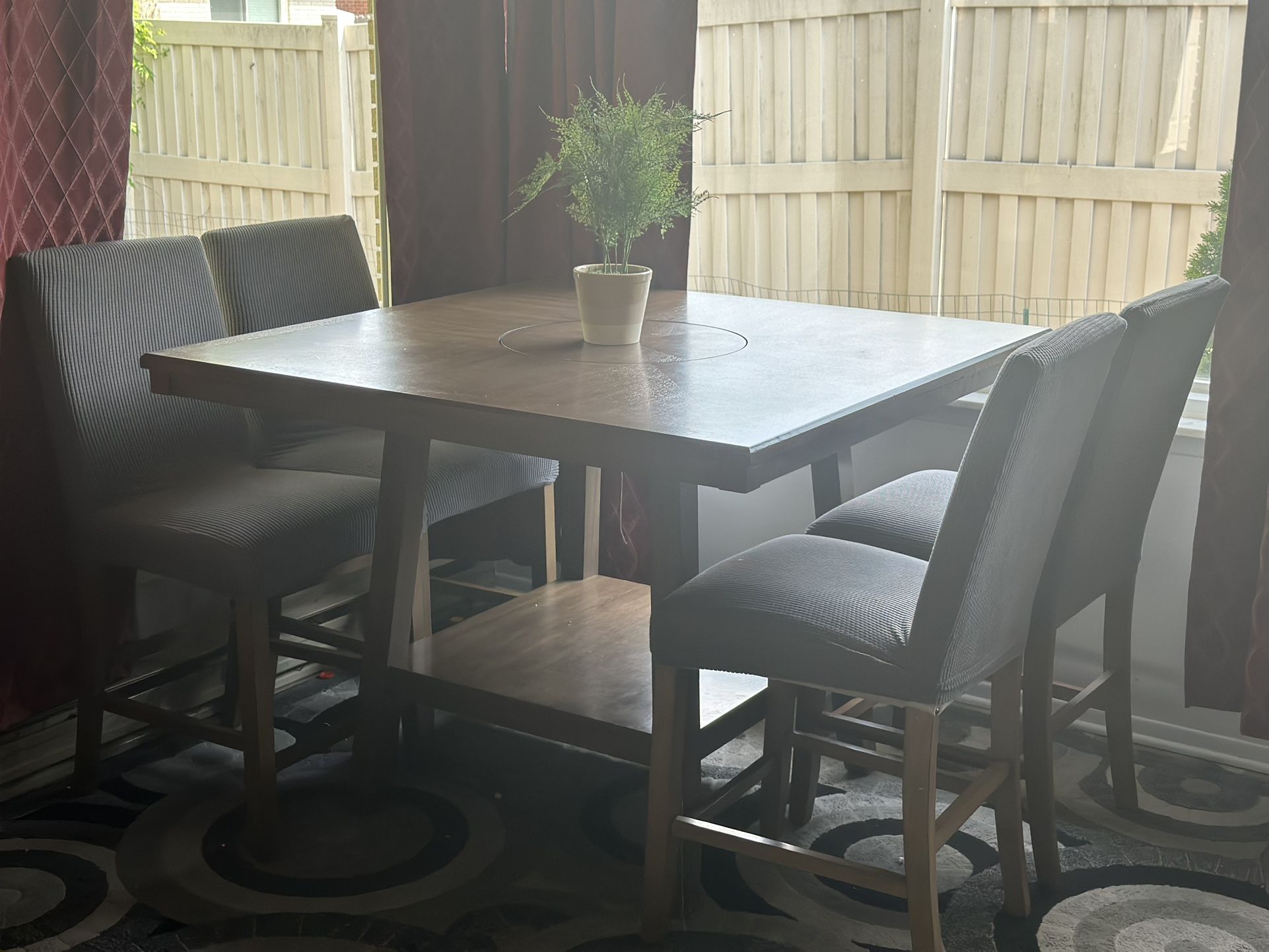 Dining Table 4 Chairs