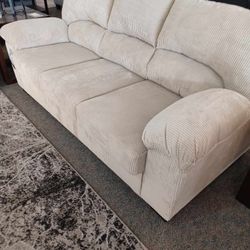 Simplejoy Light Color 2 Piece Sofa and Loveseat Set /P