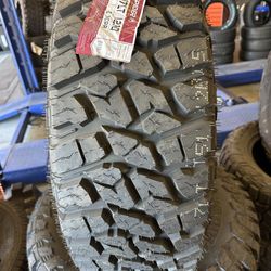 35x12.50r17 New Set Of MT tires Installed