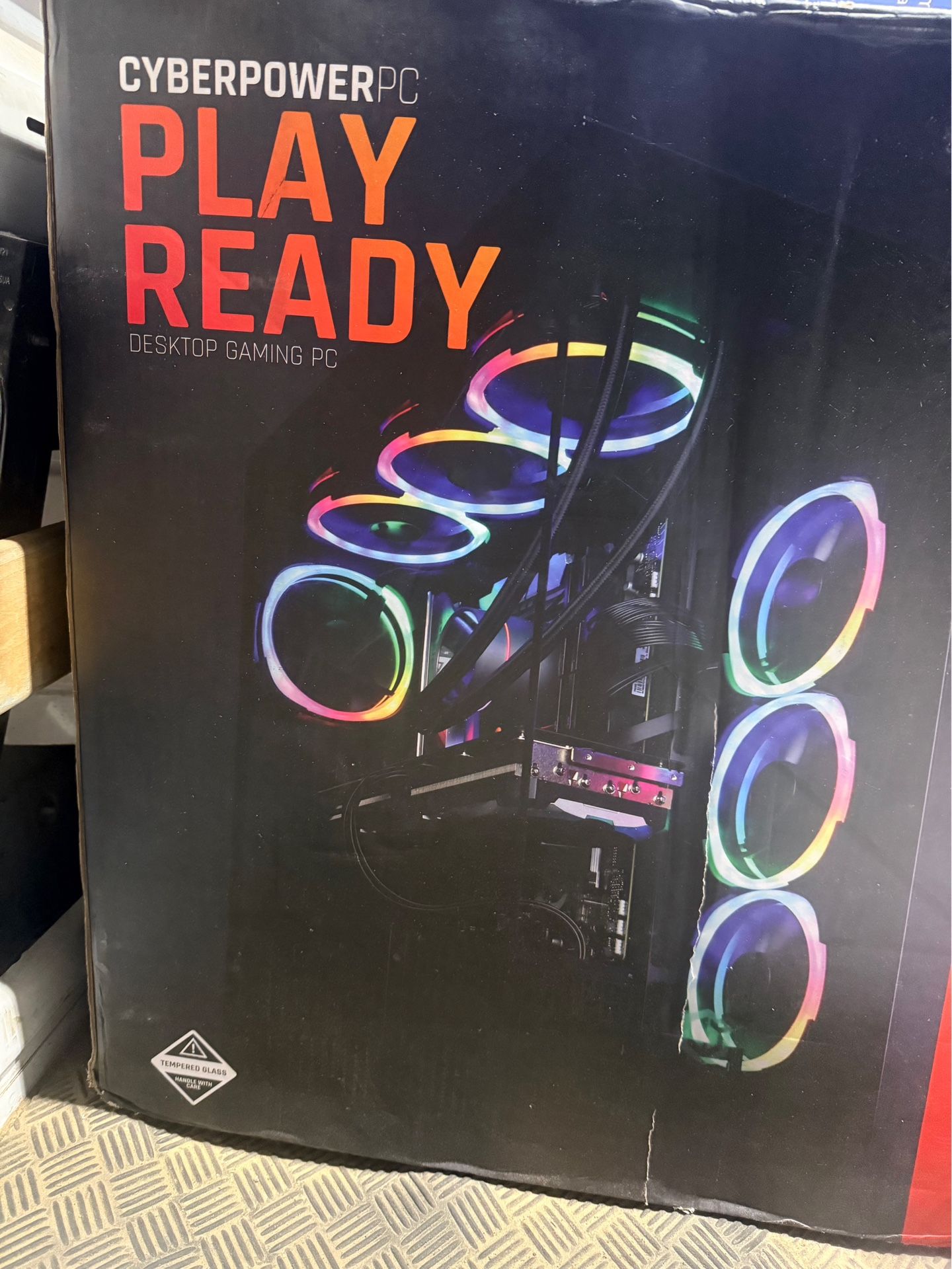 CyberPowerPC – Ryzen 7 9800X3D / RTX 5070 Ti / 32GB DDR5 / 2TB – BRAND NEW & SEALED 