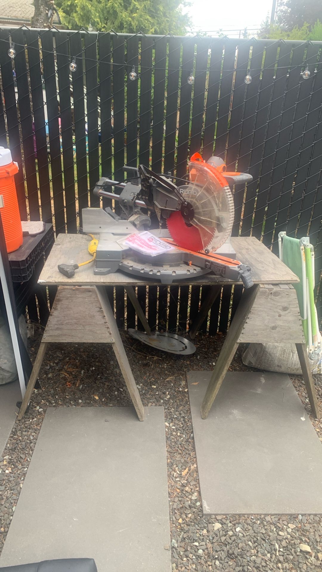Ridgid 12 inch chopsaw