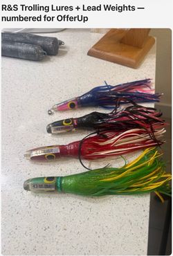 R&S Trolling Lures + Lead Weights