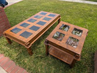 Solid wood tables