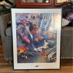Racing Dreams Framed