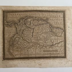 Old Venezuelan Map