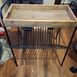 Coffe Table And Magazine 