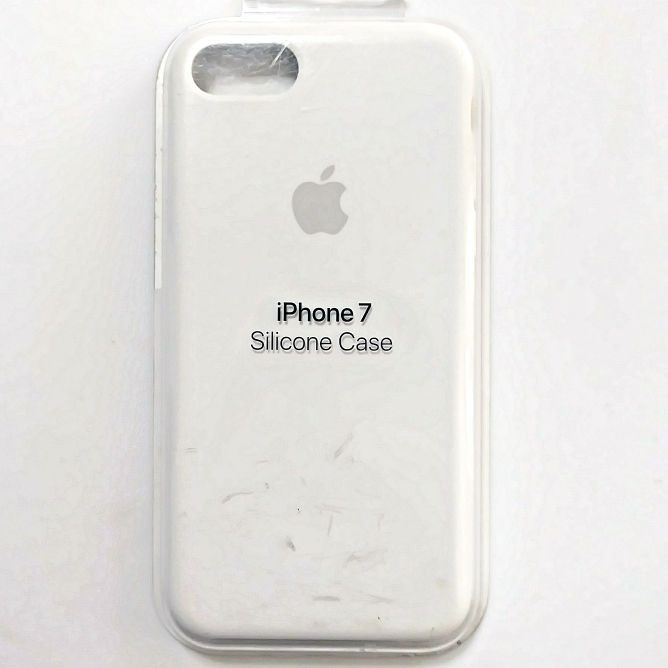 Apple Silicone Case iPhone 7 (White)
