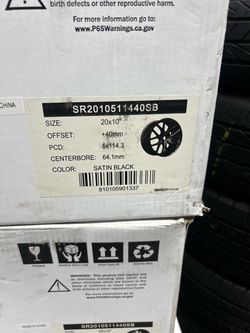 20” rims set of 4