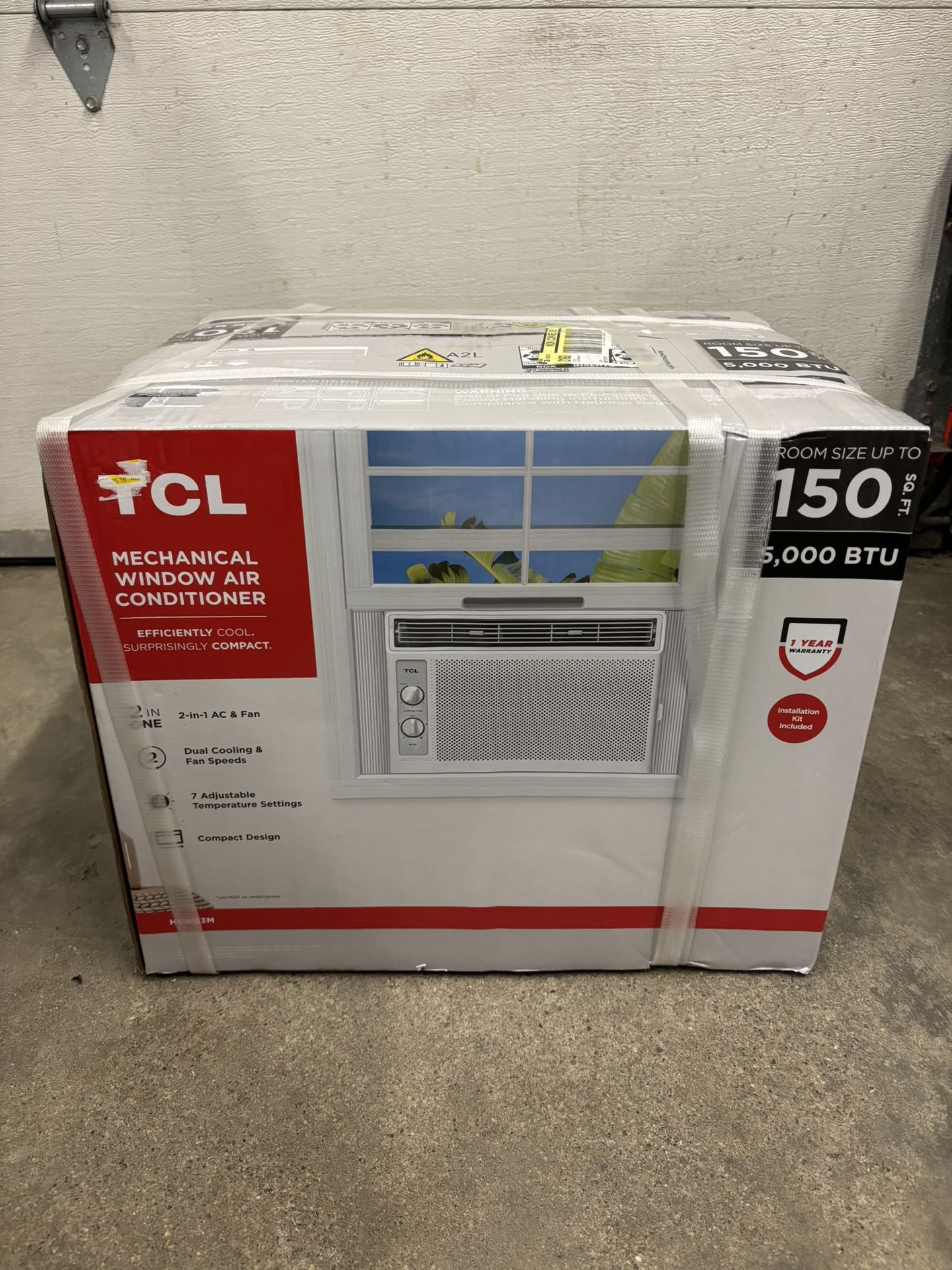 New Mechanical Window Air Conditioner