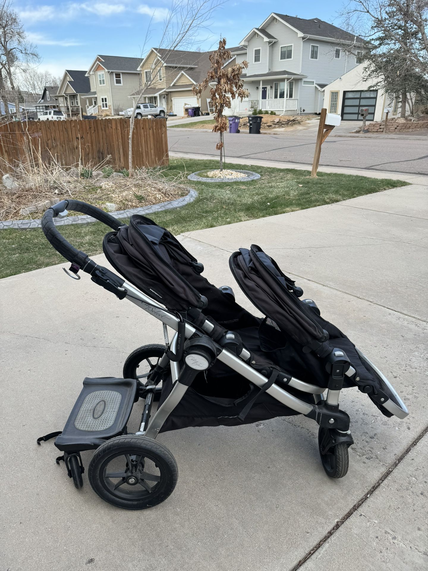 City Select used Double Or Single seat Stroller