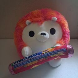 ​Mentos Fruit Candy Hedgehog Plush 8"